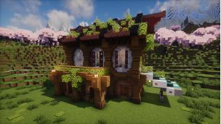 Red Roof Cozy Medieval House