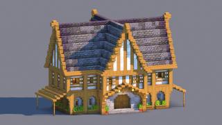 Medieval House – Fully Decorated Interior | Download