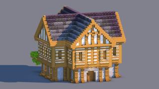 Medieval House – Fully Decorated Interior | Download