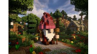 Gnome Statue - with red hat