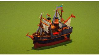 Wooden Dark Ship