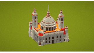 Red Desertic Palace