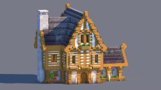 Medieval House – Fully Decorated Interior | Download