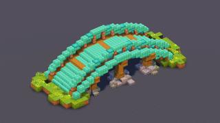 Dark Copper Japanese Bridge