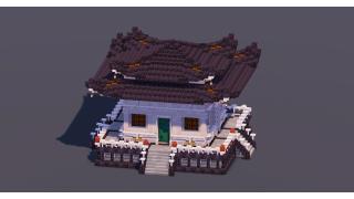 Small Japanese Pagoda Black