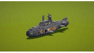 Dark Modern Submarine