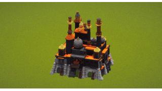 Orange Steampunk Factory