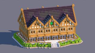 Medieval Trading Hall - Fully Decorated Interior | Download