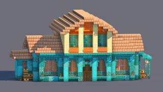 Warped Cozy House – Small & Aesthetic Build | Download