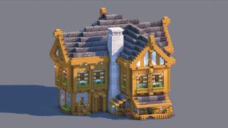 Medieval House – Fully Decorated Interior | Download