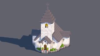 Old Church - Fully Decorated Interior | Download