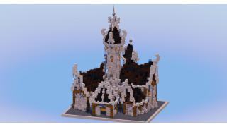 Medieval Fantasy Castle Black