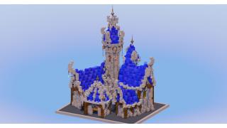 Water Medieval Fantasy Castle