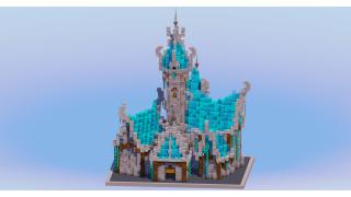 Medieval Fantasy Castle Cyan