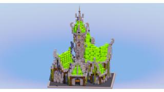 Medieval Fantasy Castle Lime