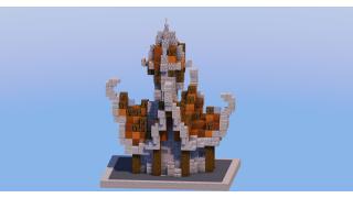 Medieval Fantasy House Brown 3