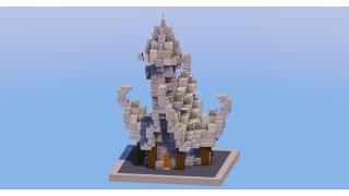 Medieval Fantasy House Light Gray 1