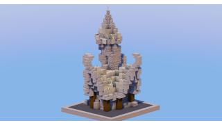 Medieval Fantasy House Light Gray 2