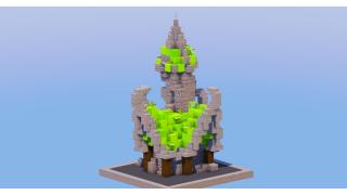 Medieval Fantasy House Lime 2