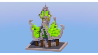 Medieval Fantasy House Lime 3