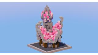 Medieval Fantasy House Pink 4