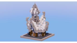 Medieval Fantasy House White 1