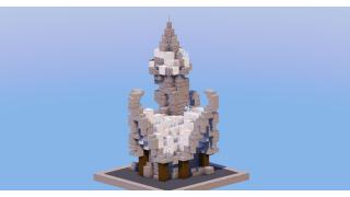 Medieval Fantasy House White 2