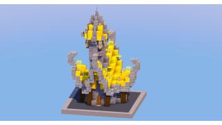 Medieval Fantasy House Yellow 1