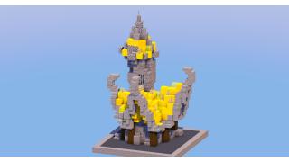 Medieval Fantasy House Yellow 4