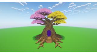 Spring Bonsai Nether Portal