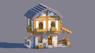 Medieval House – Fully Decorated Interior | Download