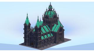 Dark Gothic Cathedral Copper