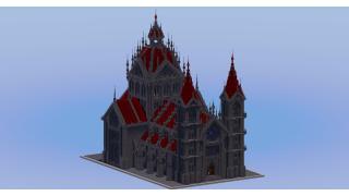 Gothic Cathedral Red