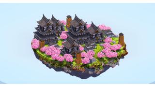 Japanese Floating Island Deepslate