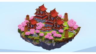 Japanese Floating Island Mangrove