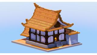Japanese House Temple Jungle