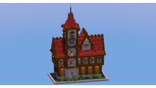 Medieval Townhall Red