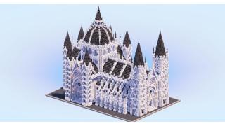 White Gothic Cathedral V2