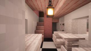 cherry and white small house