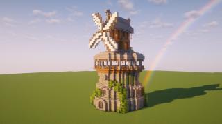bonemeal farm with windmill conver