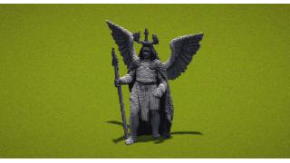 Tribal God Statue