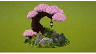 Curved Cherry Tree