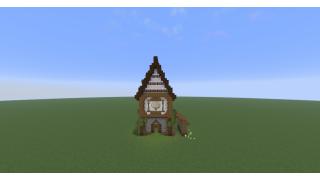 Medieval flower house
