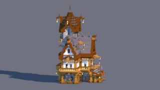 Medieval House – Fully Decorated Interior | Free Download