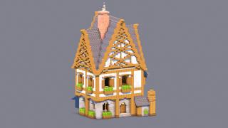 Medieval House – Fully Decorated Interior | Free Download