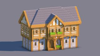 Medieval House – Fully Decorated Interior | Free Download