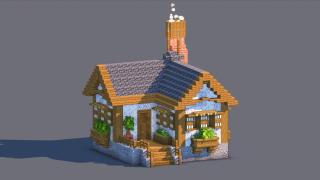Medieval House – Fully Decorated Interior | Download