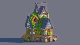 Medieval House – Fully Decorated Interior | Free Download