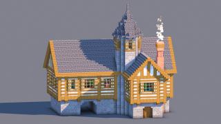 Medieval House – Fully Decorated Interior | Download