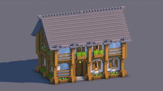 Medieval House – Fully Decorated Interior | Free Download